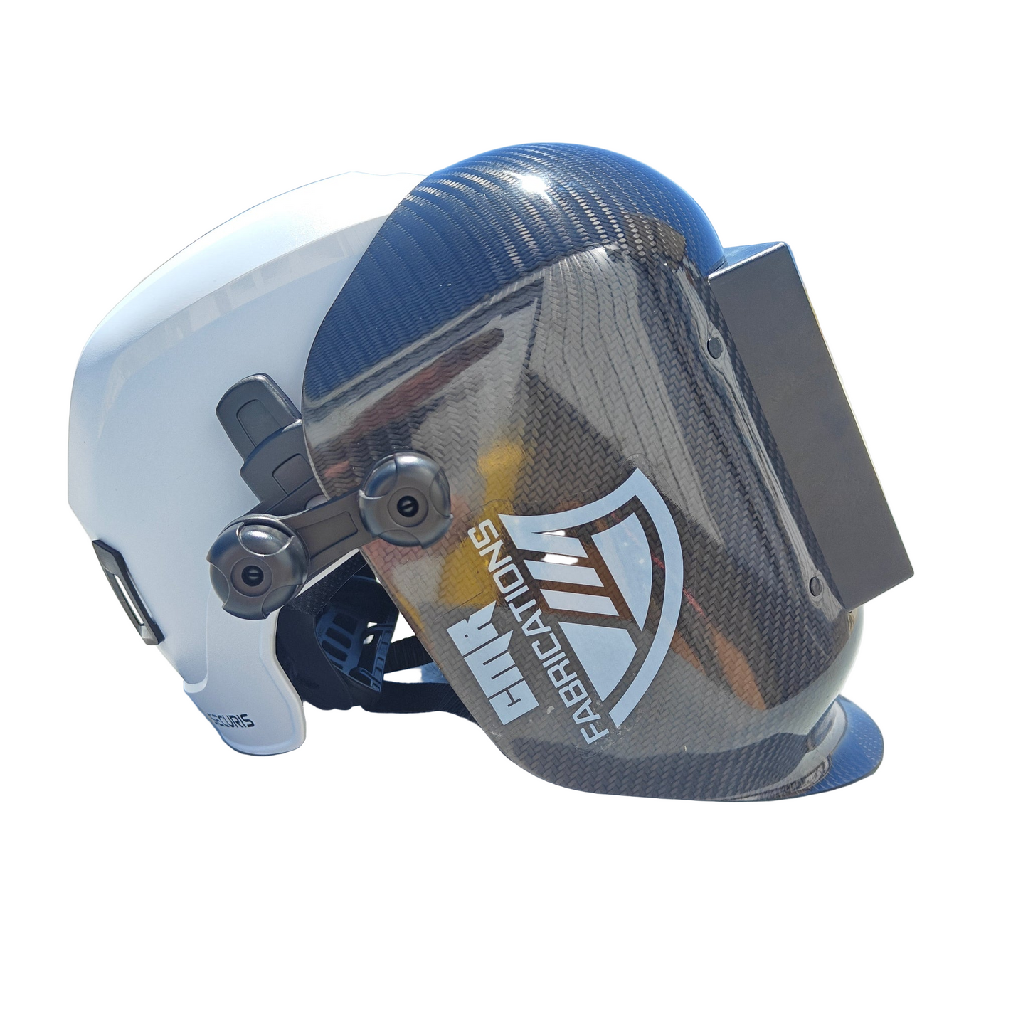 Carbon Fiber Sugar Scoop Hard Hat Combo