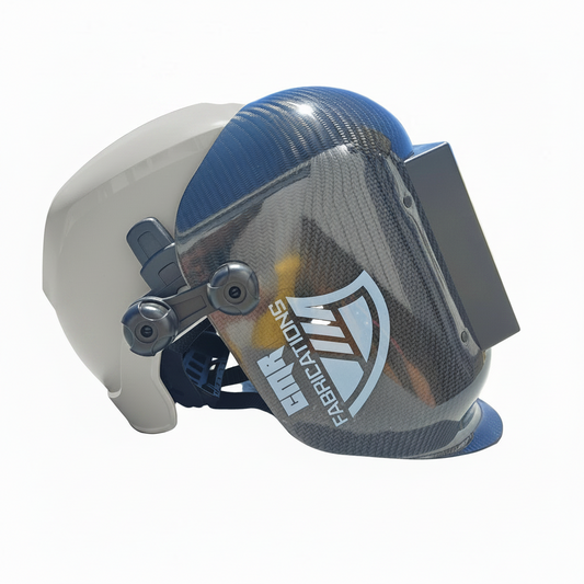 Carbon Fiber Sugar Scoop Hard Hat Combo