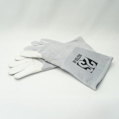 2ND SKIN 2S-SG750 Heavy-Duty Nomex-Lined Welding Glove stacked