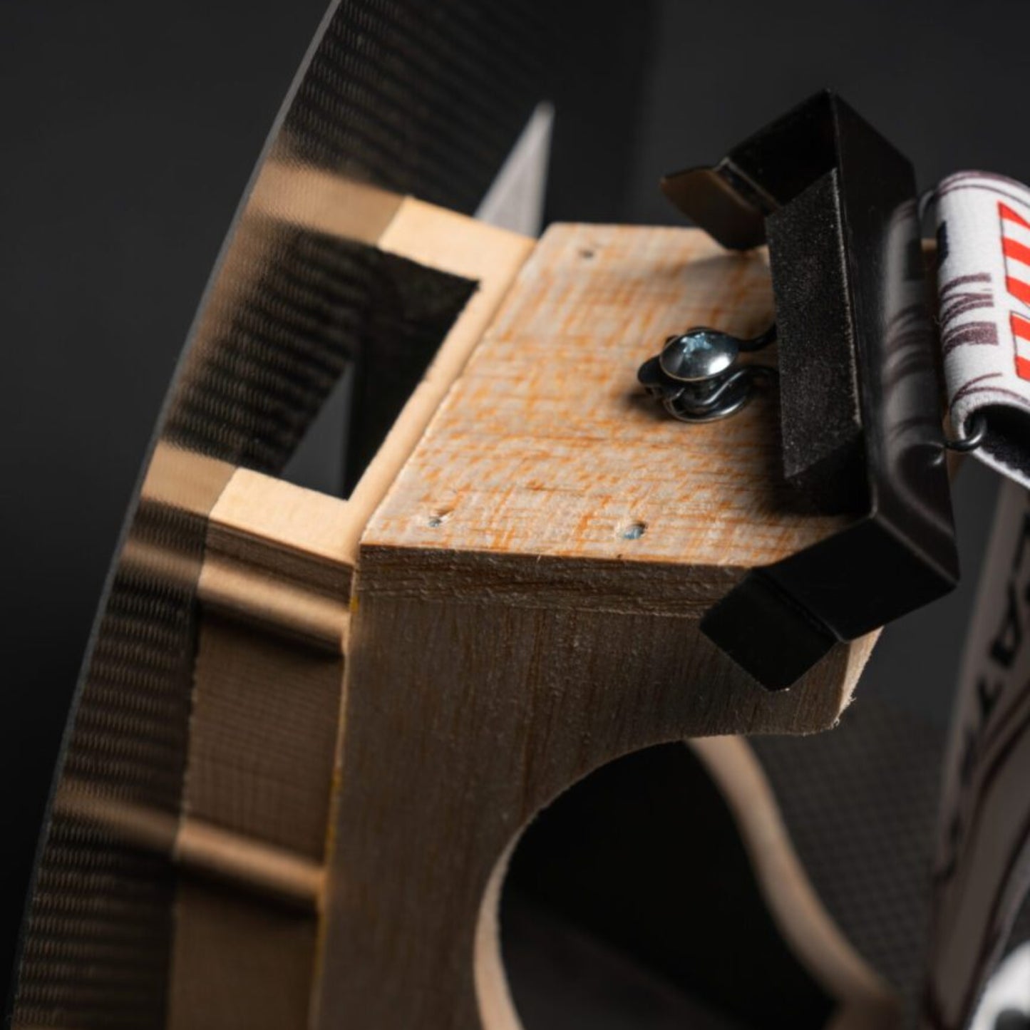 CMR Fabrications Carbon Ultralight Mini Black View Wooden Eyebox mount