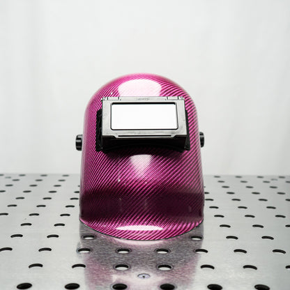 CMR_Fabrications_Carbon_fiber_Pipeliners_Sugar_scoop_welding_helmet_pink_face
