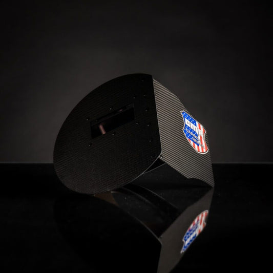 CMR Fabrications Pancake Ultralight Gen2 Carbon Welding Hood Black