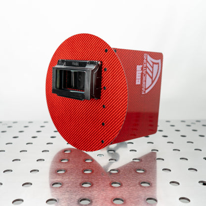 CMR_Pancake_WeldingHood_Gen1_Red_Flip-Up_34View