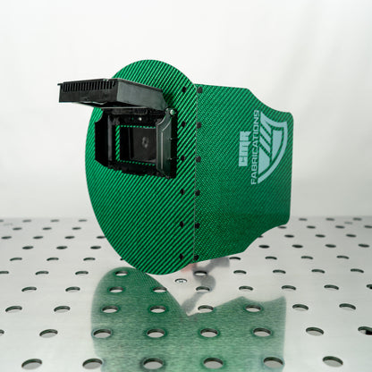 CMR_Pancake_WeldingHood_Gen2_Green_Flip-Up_Open_34View
