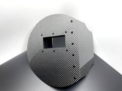 Carbon Fiber pancake welding hood