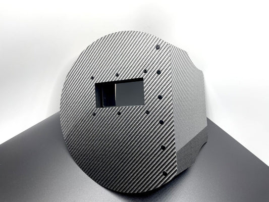 Carbon Fiber pancake welding hood