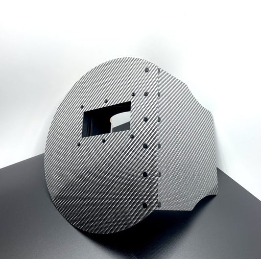 Carbon Fiber pancake welding hood